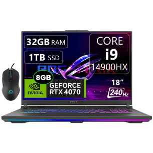 Asus ROG Strix G18 G814JIR, Core i9-14900HX, 32GB, 1TB, RTX 4070 8GB